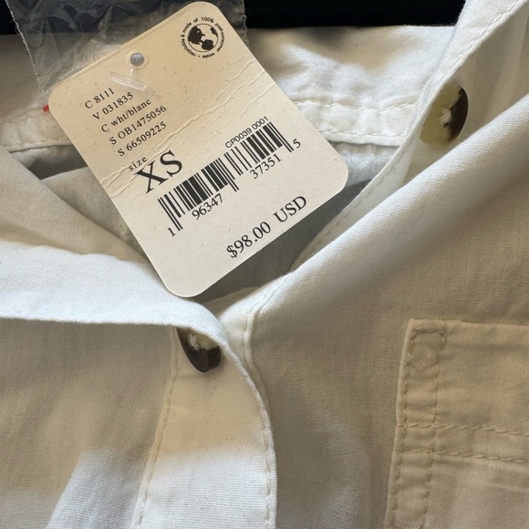 WE THE FREE unique white button down! See photos for all the design details!! - Picture 9 of 14